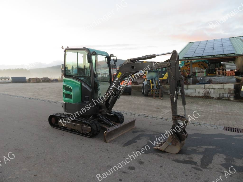 Volvo ECR 25 D - Máy xúc mini: hình 1 Volvo ECR 25 D - Máy xúc mini: hình 1