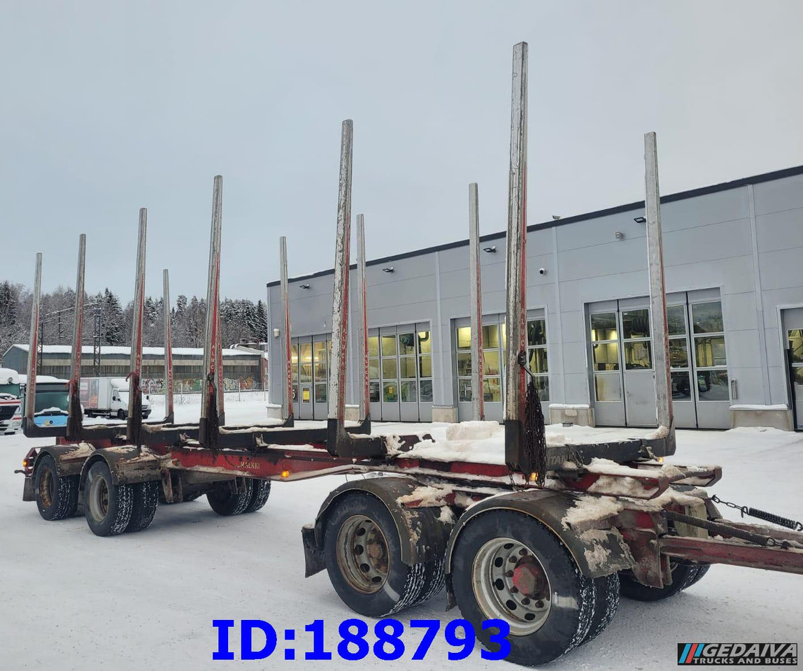 MALKKI RJ4-10200 - 4 Axles - Rơ moóc chở gỗ: hình 1 MALKKI RJ4-10200 - 4 Axles - Rơ moóc chở gỗ: hình 1