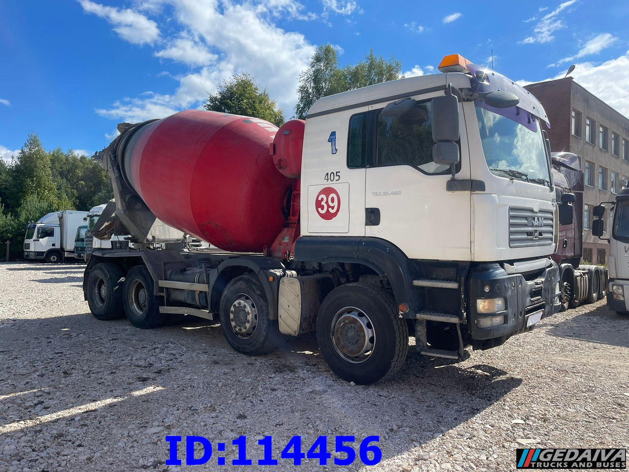 MAN TGA 35.480 8X4 8m3 Manual - Xe trộn bê tông: hình 2 MAN TGA 35.480 8X4 8m3 Manual - Xe trộn bê tông: hình 2