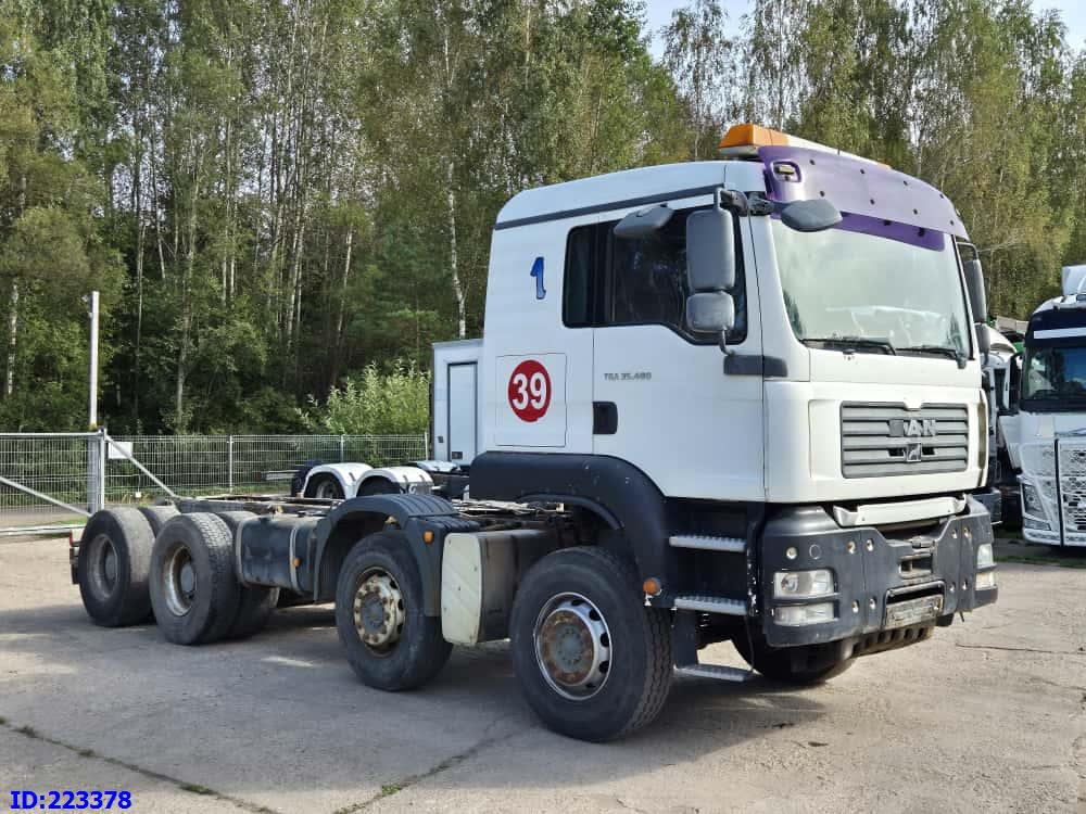 MAN TGA 35.480 8X4 - Full steel - Manual - Xe tải khung gầm: hình 4 MAN TGA 35.480 8X4 - Full steel - Manual - Xe tải khung gầm: hình 4