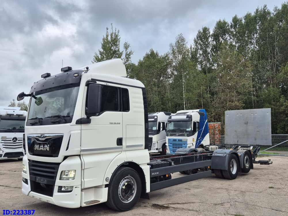 Xe tải khung gầm MAN TGX 26.510 WB 5900  6X2 Steering axle: hình 1