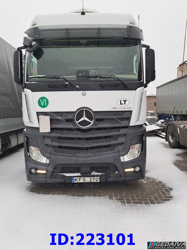 MERCEDES-BENZ Actros 2542 6x2 Euro6 + trailer - Xe tải thùng mui bạt: hình 2 MERCEDES-BENZ Actros 2542 6x2 Euro6 + trailer - Xe tải thùng mui bạt: hình 2