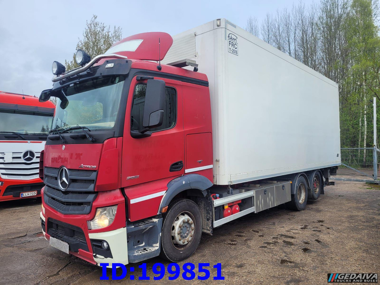 MERCEDES-BENZ Actros 2551 6x2 Euro5 - Xe tải hộp: hình 1 MERCEDES-BENZ Actros 2551 6x2 Euro5 - Xe tải hộp: hình 1