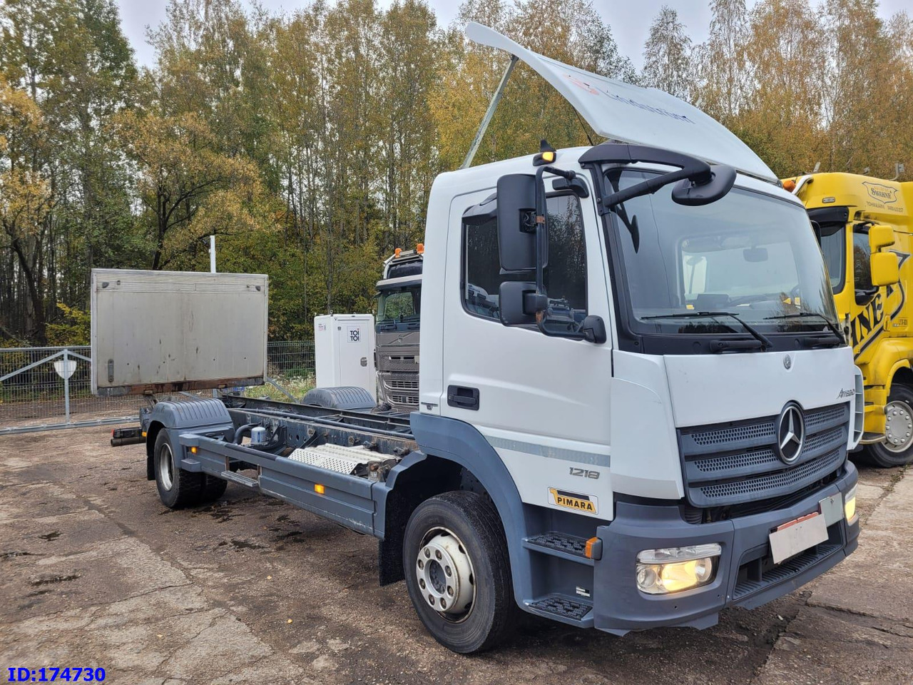 MERCEDES-BENZ Atego 1218 - Euro6 - Manual - Full Steel - Xe tải khung gầm: hình 4 MERCEDES-BENZ Atego 1218 - Euro6 - Manual - Full Steel - Xe tải khung gầm: hình 4
