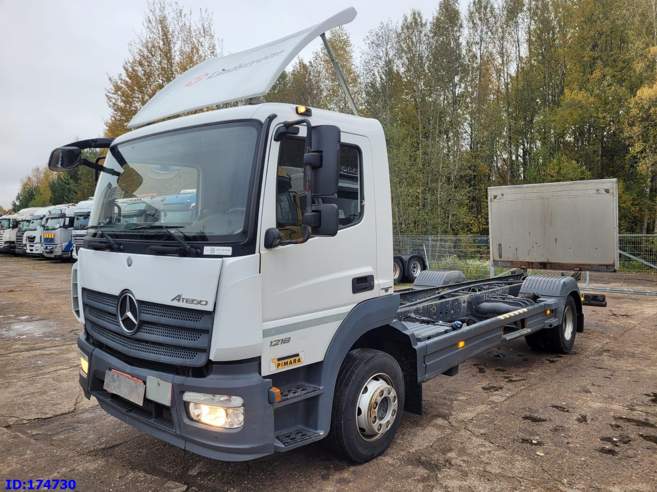 MERCEDES-BENZ Atego 1218 - Euro6 - Manual - Full Steel - Xe tải khung gầm: hình 1 MERCEDES-BENZ Atego 1218 - Euro6 - Manual - Full Steel - Xe tải khung gầm: hình 1