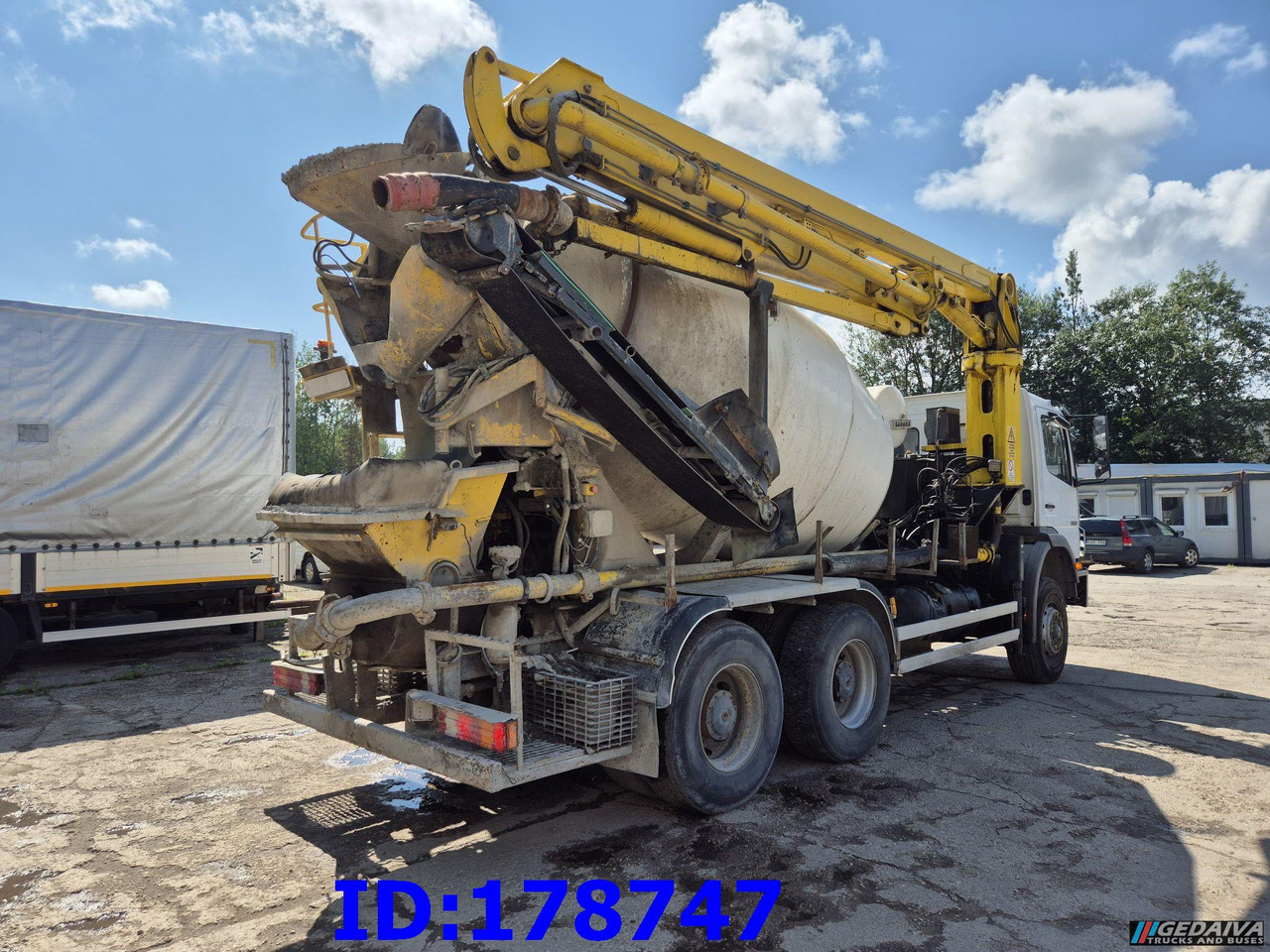 MERCEDES-BENZ Axor 2633 6x4 Schwing 750 - Xe bơm bê tông: hình 4 MERCEDES-BENZ Axor 2633 6x4 Schwing 750 - Xe bơm bê tông: hình 4
