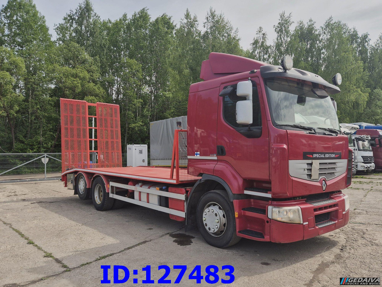 RENAULT Premium 460 6x2 (Steering axel) Euro5 - Xe tải thùng lửng/ Phẳng: hình 4 RENAULT Premium 460 6x2 (Steering axel) Euro5 - Xe tải thùng lửng/ Phẳng: hình 4