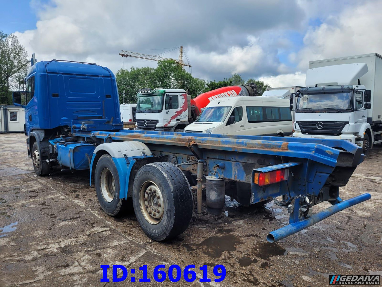 SCANIA 124 420 6x2 Manual Retarder - Xe tải khung gầm: hình 5 SCANIA 124 420 6x2 Manual Retarder - Xe tải khung gầm: hình 5