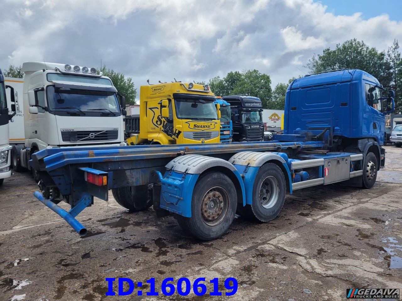 SCANIA 124 420 6x2 Manual Retarder - Xe tải khung gầm: hình 4 SCANIA 124 420 6x2 Manual Retarder - Xe tải khung gầm: hình 4