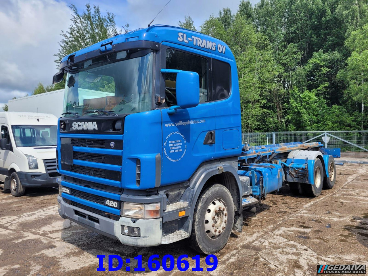 SCANIA 124 420 6x2 Manual Retarder - Xe tải khung gầm: hình 1 SCANIA 124 420 6x2 Manual Retarder - Xe tải khung gầm: hình 1