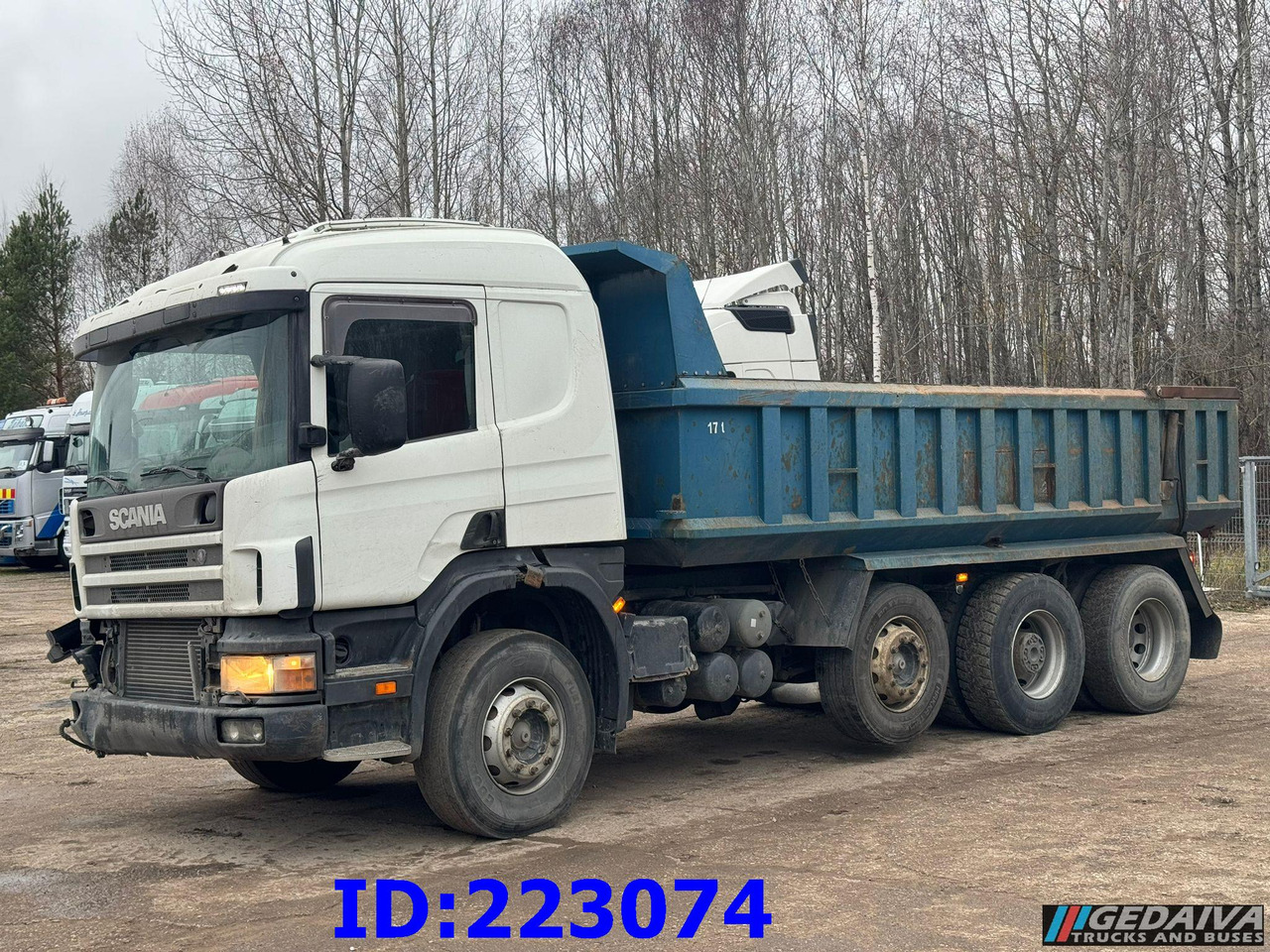 SCANIA 124 8x2 - Manual - Full steel - Xe ben: hình 2 SCANIA 124 8x2 - Manual - Full steel - Xe ben: hình 2