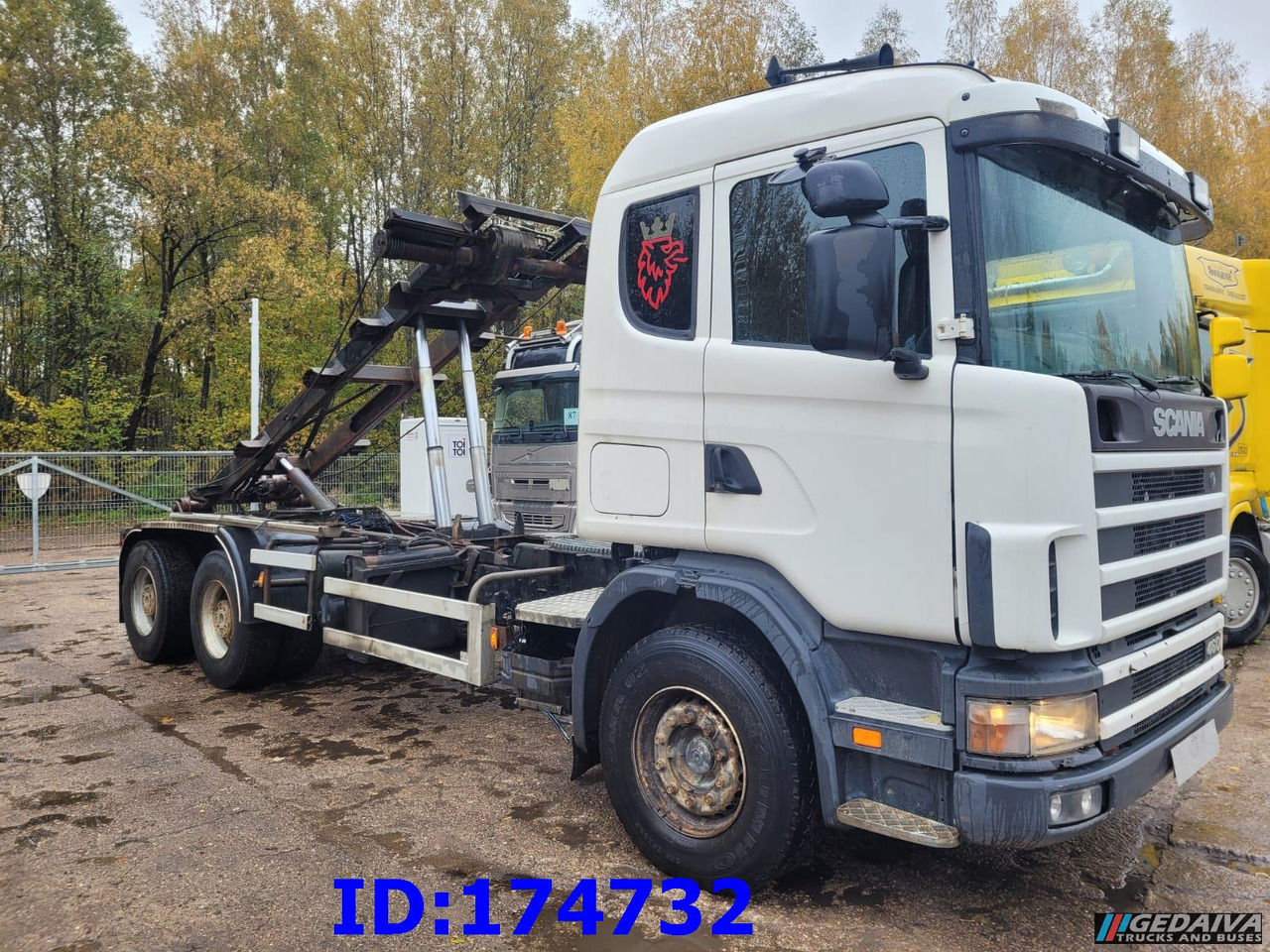 SCANIA 144 - 6x4 - Full Steel - Big Axles - 3 Pedals - Xe tải hệ thống cáp: hình 4 SCANIA 144 - 6x4 - Full Steel - Big Axles - 3 Pedals - Xe tải hệ thống cáp: hình 4