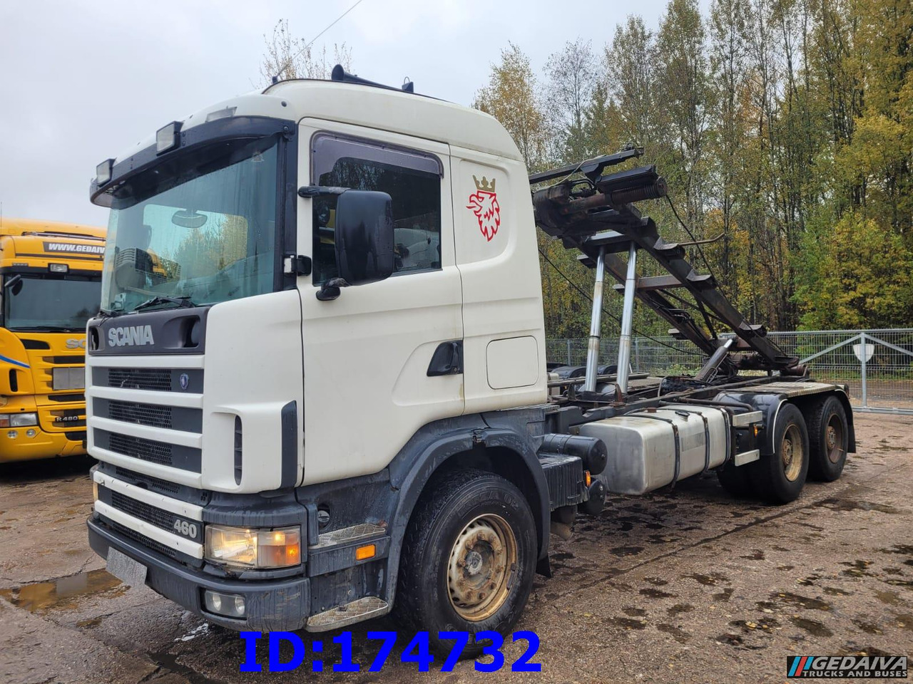 SCANIA 144 - 6x4 - Full Steel - Big Axles - 3 Pedals - Xe tải hệ thống cáp: hình 1 SCANIA 144 - 6x4 - Full Steel - Big Axles - 3 Pedals - Xe tải hệ thống cáp: hình 1