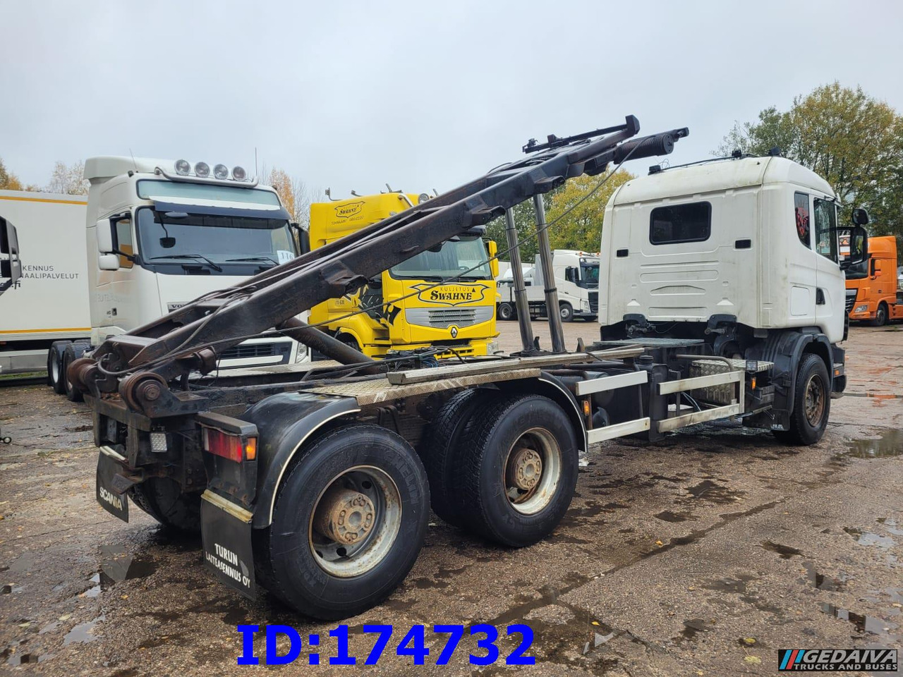 SCANIA 144 - 6x4 - Full Steel - Big Axles - 3 Pedals - Xe tải hệ thống cáp: hình 5 SCANIA 144 - 6x4 - Full Steel - Big Axles - 3 Pedals - Xe tải hệ thống cáp: hình 5