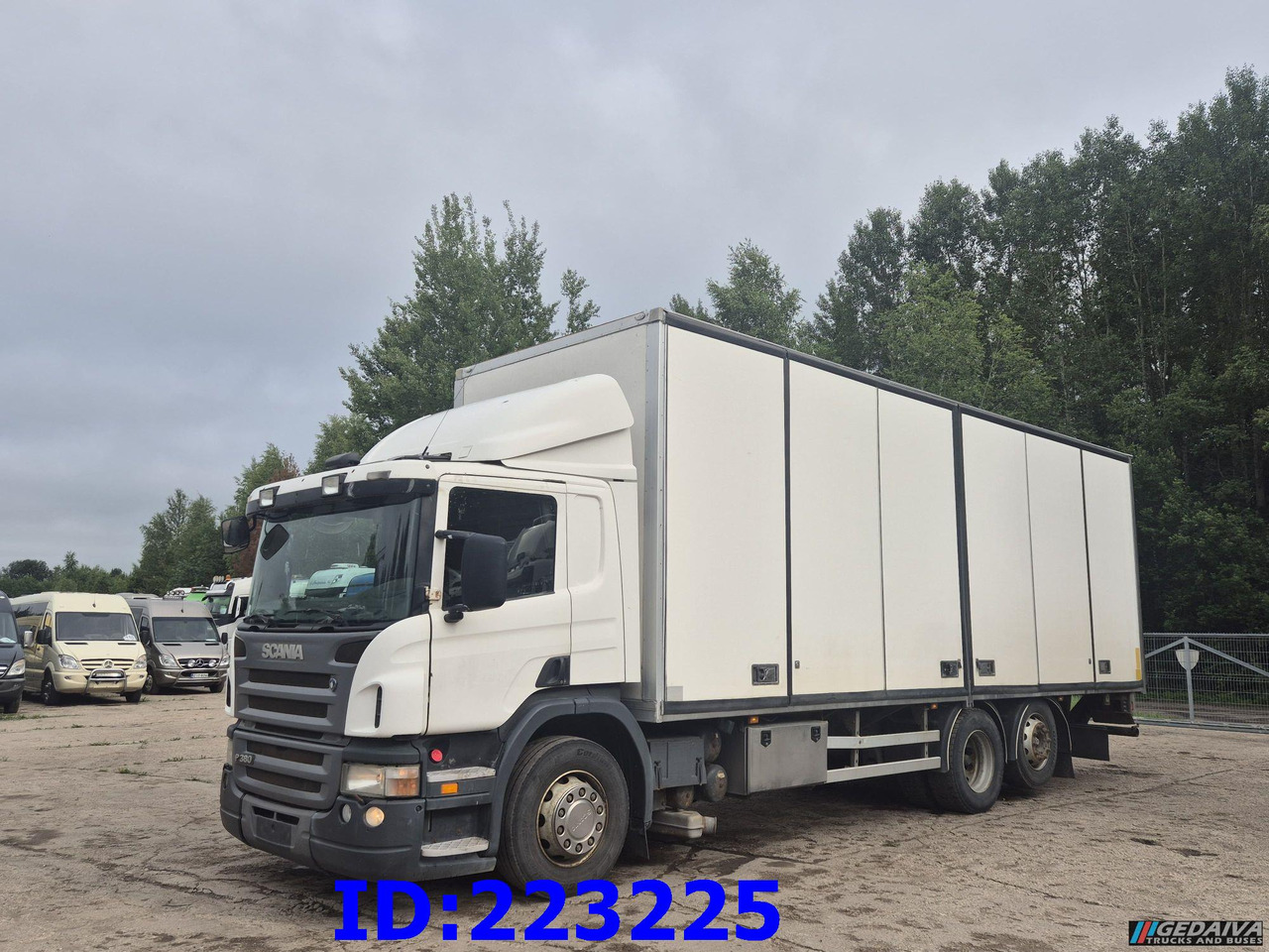 SCANIA P380 6x2 Open side box - Xe tải hộp: hình 1 SCANIA P380 6x2 Open side box - Xe tải hộp: hình 1