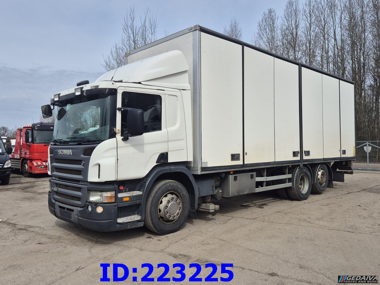SCANIA P380 6x2 Open side box - Xe tải hộp: hình 1 SCANIA P380 6x2 Open side box - Xe tải hộp: hình 1
