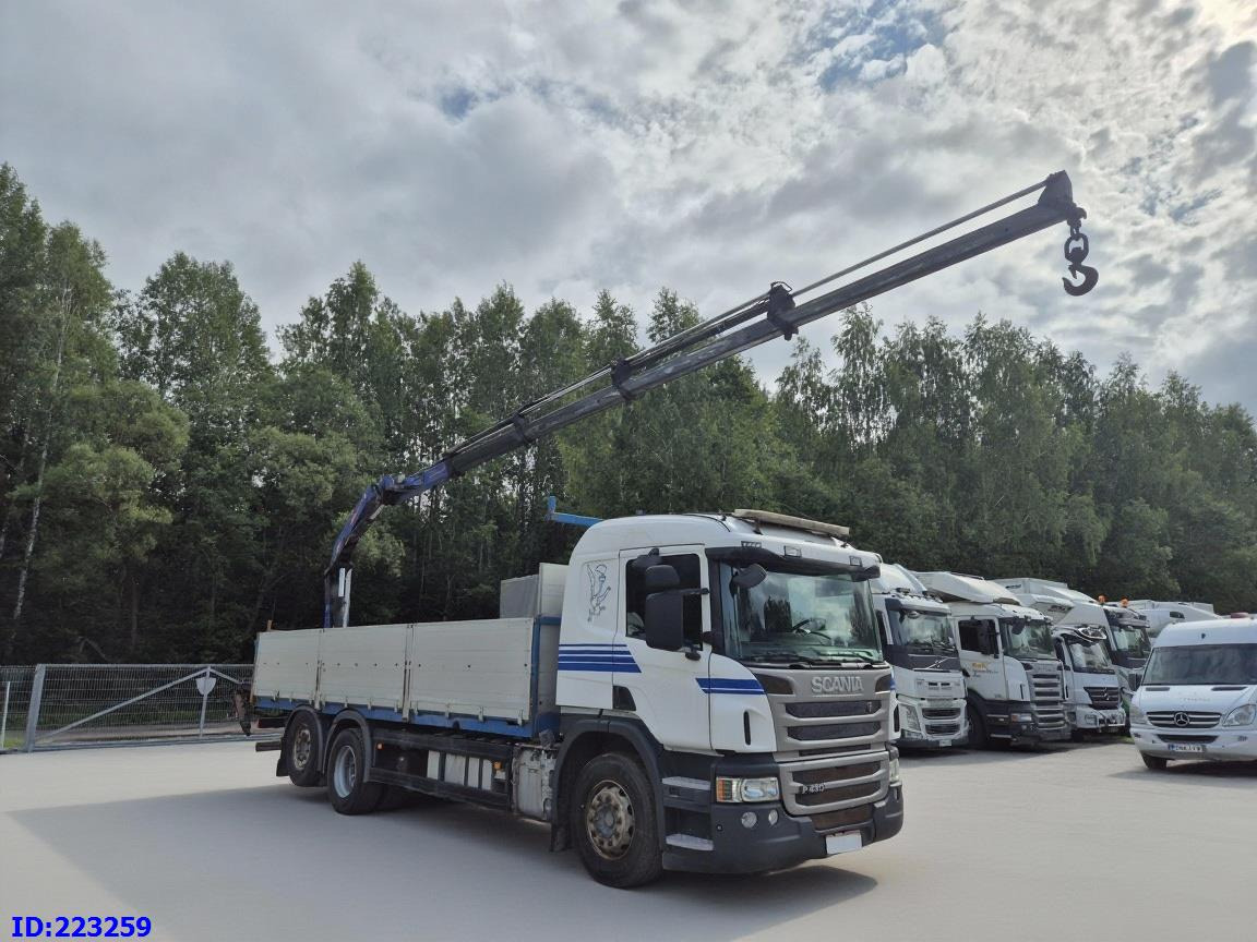 SCANIA P450 6x2 Steering axle Euro6 + PM 13.5SP - Xe tải thùng lửng/ Phẳng: hình 1 SCANIA P450 6x2 Steering axle Euro6 + PM 13.5SP - Xe tải thùng lửng/ Phẳng: hình 1