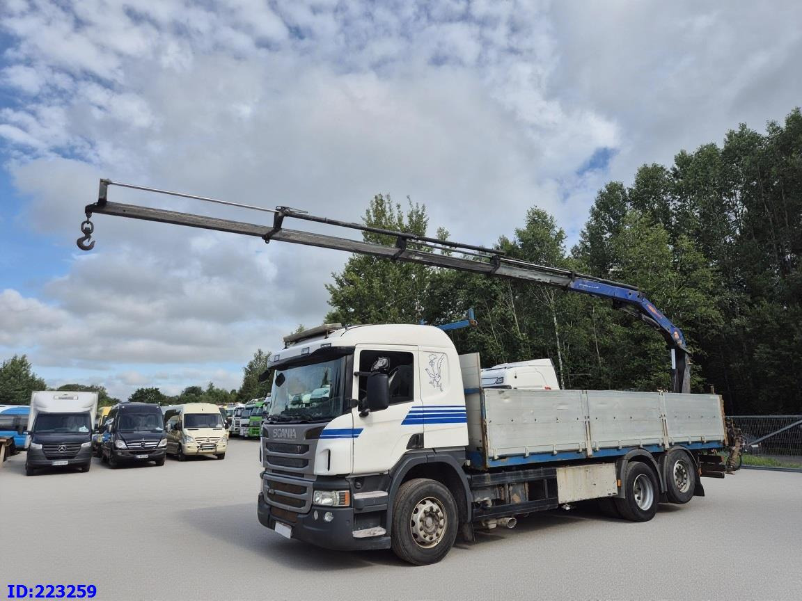 SCANIA P450 6x2 Steering axle Euro6 + PM 13.5SP - Xe tải thùng lửng/ Phẳng: hình 2 SCANIA P450 6x2 Steering axle Euro6 + PM 13.5SP - Xe tải thùng lửng/ Phẳng: hình 2