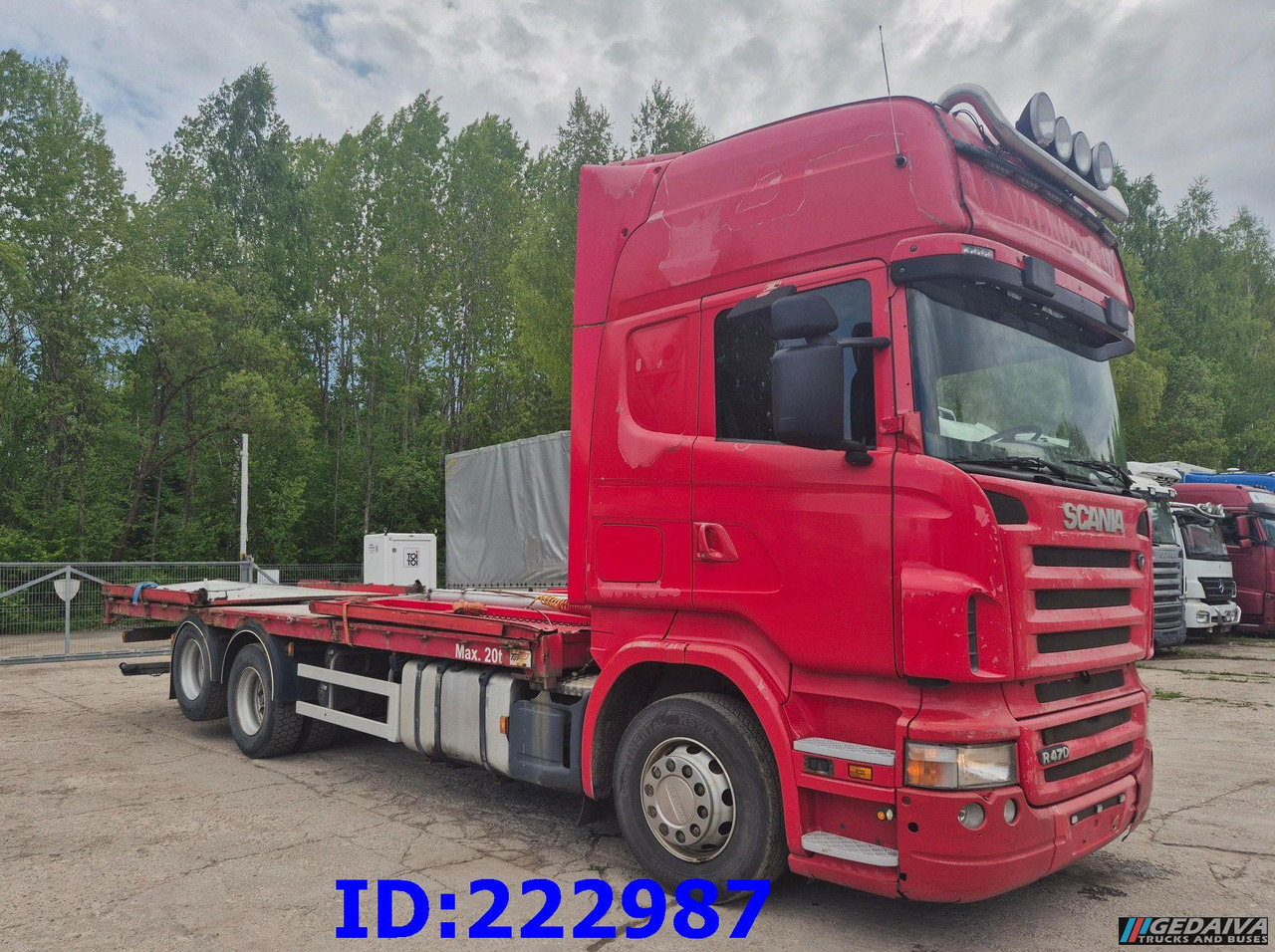 SCANIA R470 6x2 10tyre Manual - Xe tải thùng lửng/ Phẳng: hình 4 SCANIA R470 6x2 10tyre Manual - Xe tải thùng lửng/ Phẳng: hình 4