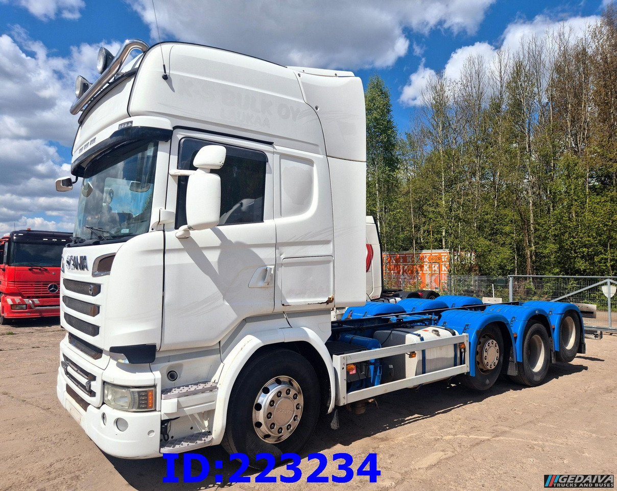 SCANIA R580 8X2 - Steering axle - Euro6 - Xe tải khung gầm: hình 1 SCANIA R580 8X2 - Steering axle - Euro6 - Xe tải khung gầm: hình 1