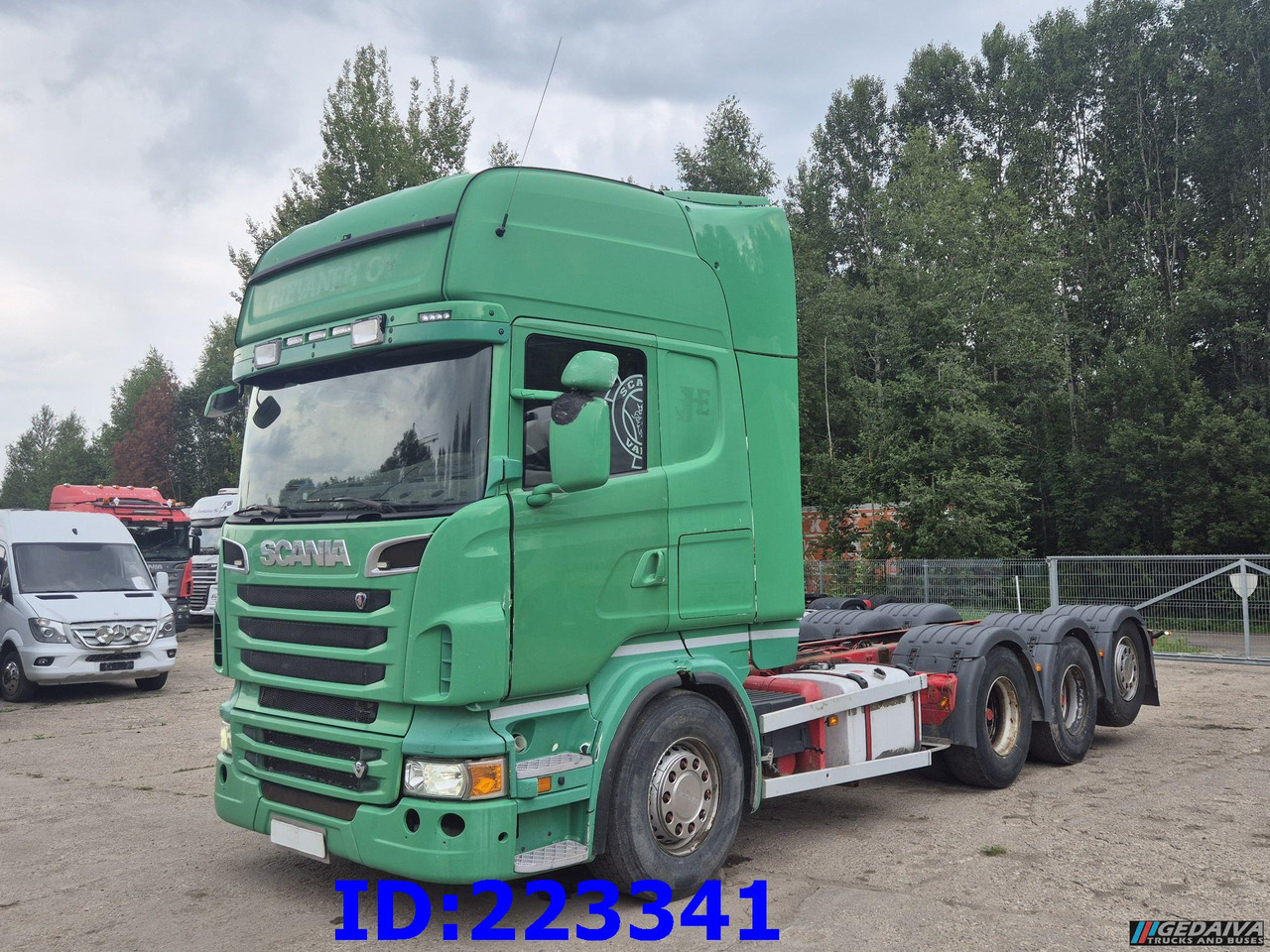 SCANIA R620 - 8x4 - Steering axle - Retarder - Xe tải khung gầm: hình 1 SCANIA R620 - 8x4 - Steering axle - Retarder - Xe tải khung gầm: hình 1