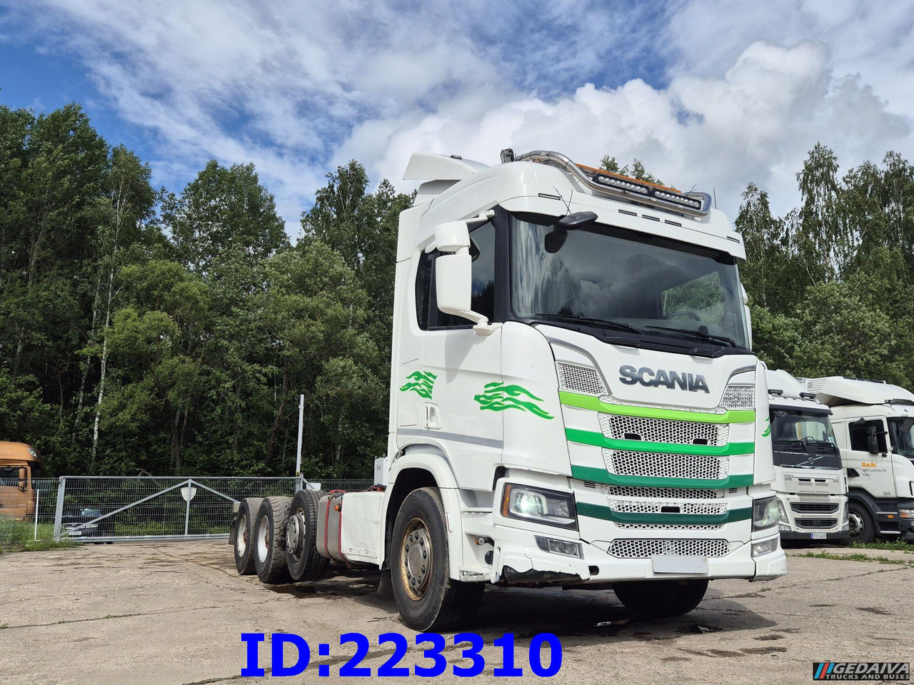 SCANIA R650 V8 8x4 BIG AXLES - Xe tải khung gầm: hình 4 SCANIA R650 V8 8x4 BIG AXLES - Xe tải khung gầm: hình 4