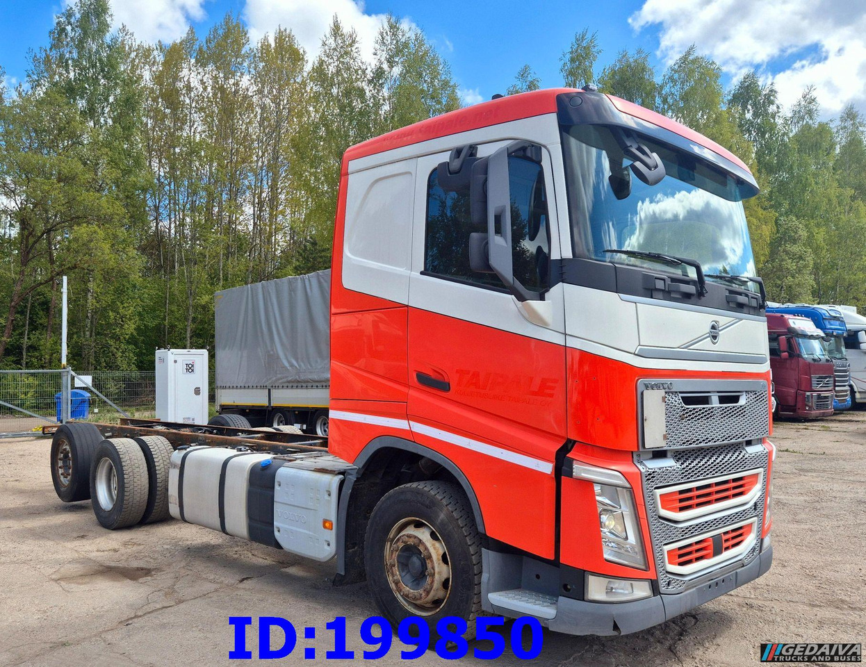 VOLVO FH13 540HP 6x2 Euro6 - Xe tải khung gầm: hình 4 VOLVO FH13 540HP 6x2 Euro6 - Xe tải khung gầm: hình 4