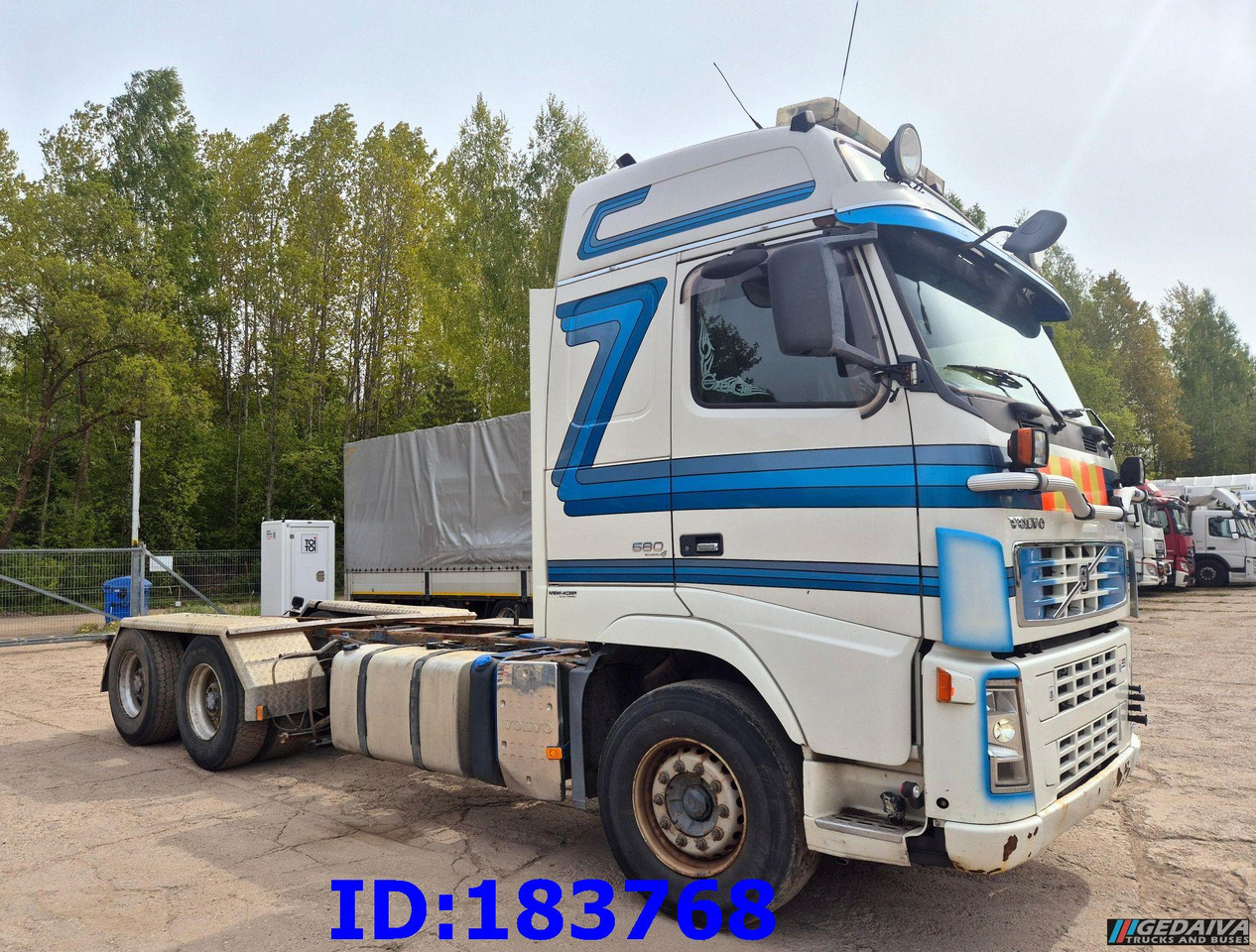 VOLVO FH16 580HP 6x4 BigAxles - Xe tải khung gầm: hình 4 VOLVO FH16 580HP 6x4 BigAxles - Xe tải khung gầm: hình 4