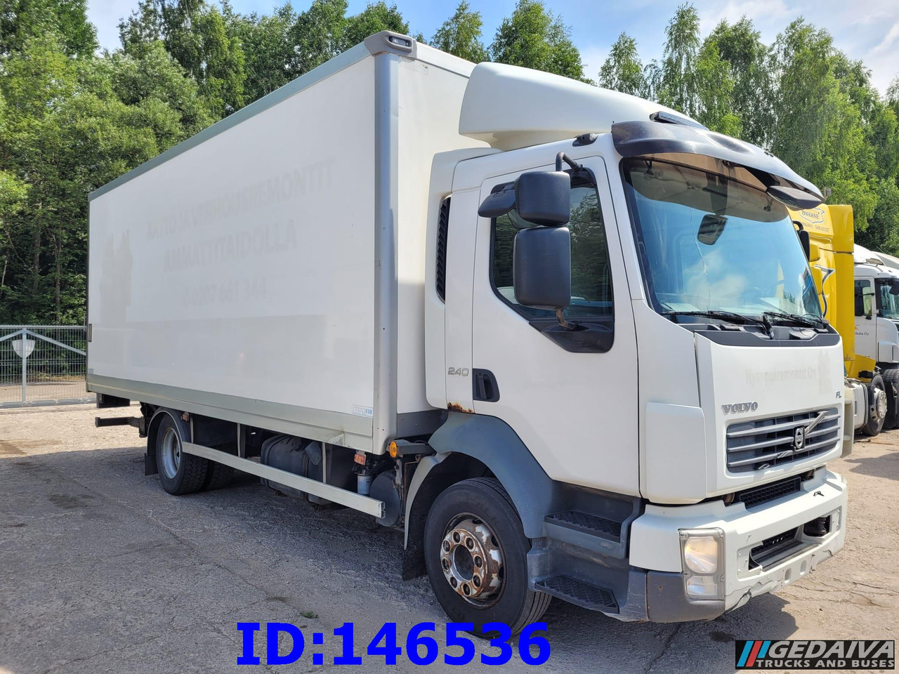 VOLVO FL 240HP - 4x2 - Manual - Euro5 - Xe tải hộp: hình 4 VOLVO FL 240HP - 4x2 - Manual - Euro5 - Xe tải hộp: hình 4