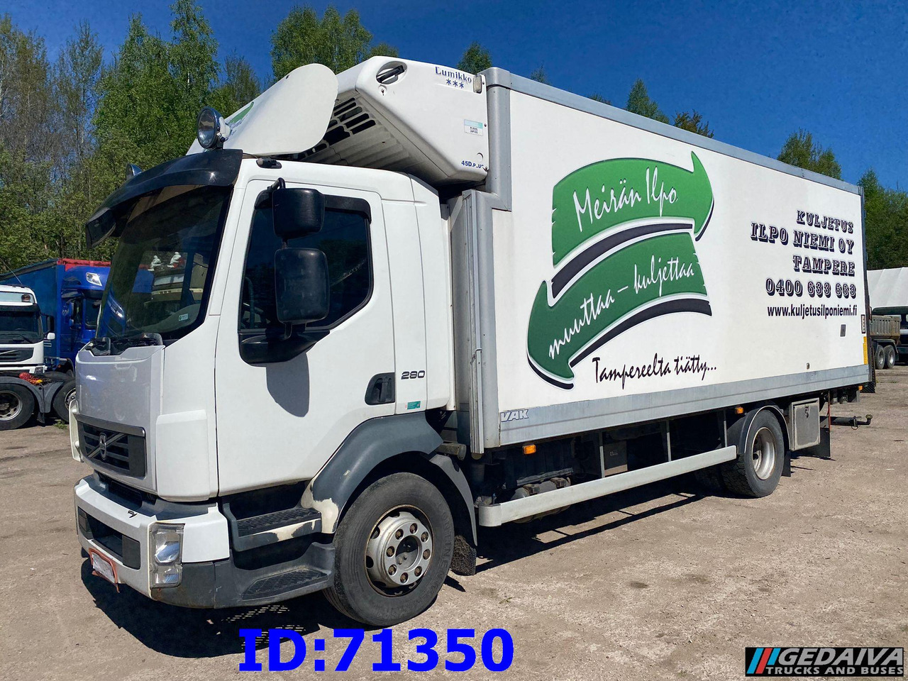 VOLVO FL 280 4x2 Refrigerator - Xe tải đông lạnh: hình 1 VOLVO FL 280 4x2 Refrigerator - Xe tải đông lạnh: hình 1