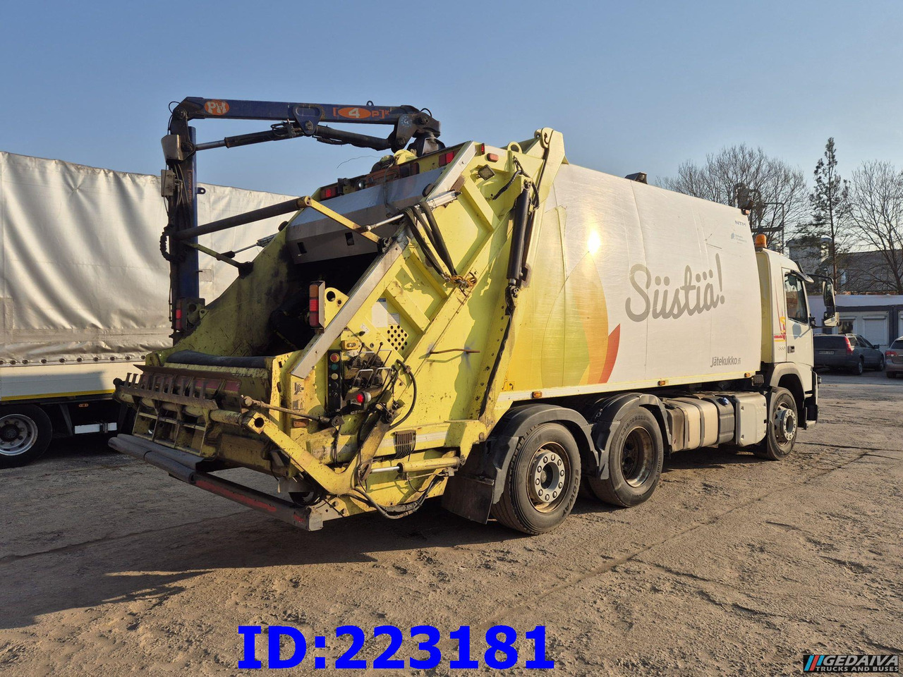 VOLVO FMX 11 330HP 6x2 (Steering axel) - Euro6 - Xe tải chở rác: hình 5 VOLVO FMX 11 330HP 6x2 (Steering axel) - Euro6 - Xe tải chở rác: hình 5