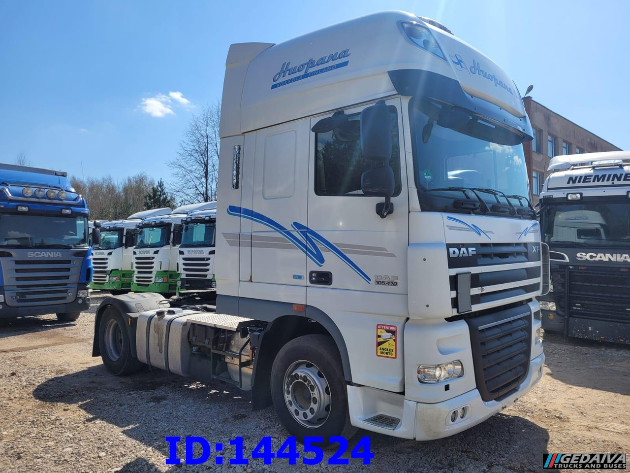 DAF XF 105.410 Retarder - Xe đầu kéo: hình 4 DAF XF 105.410 Retarder - Xe đầu kéo: hình 4