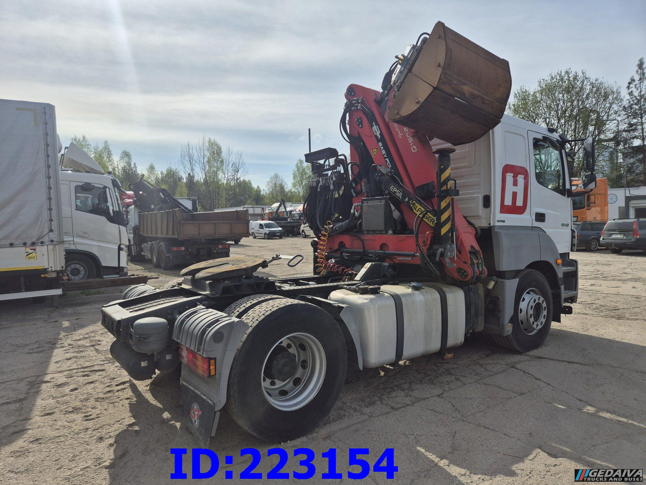 MERCEDES-BENZ Axor 1840 + Crane Epsilon Palfinger PZR601GA - Xe đầu kéo: hình 5 MERCEDES-BENZ Axor 1840 + Crane Epsilon Palfinger PZR601GA - Xe đầu kéo: hình 5