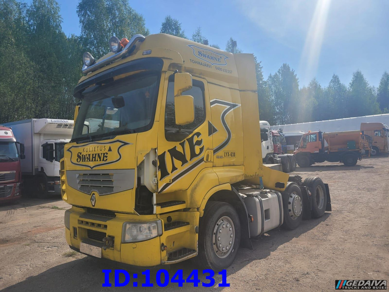 RENAULT Premium 450 6x2 Manual (No gearbox) - Xe đầu kéo: hình 4 RENAULT Premium 450 6x2 Manual (No gearbox) - Xe đầu kéo: hình 4