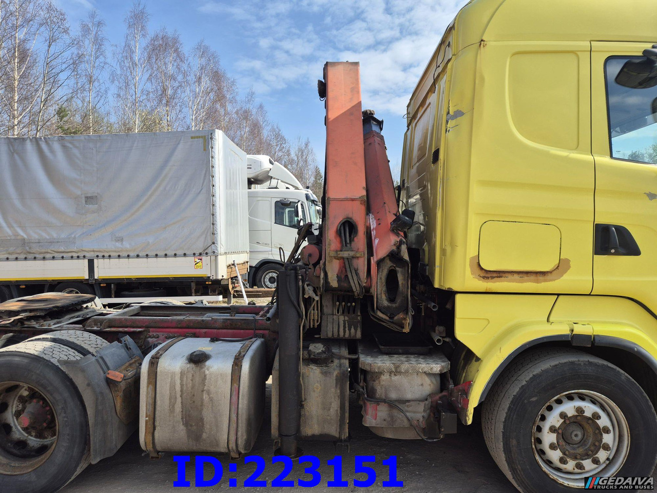 SCANIA R420 6x2 + Crane Palfinger PK23500 - Xe đầu kéo: hình 5 SCANIA R420 6x2 + Crane Palfinger PK23500 - Xe đầu kéo: hình 5