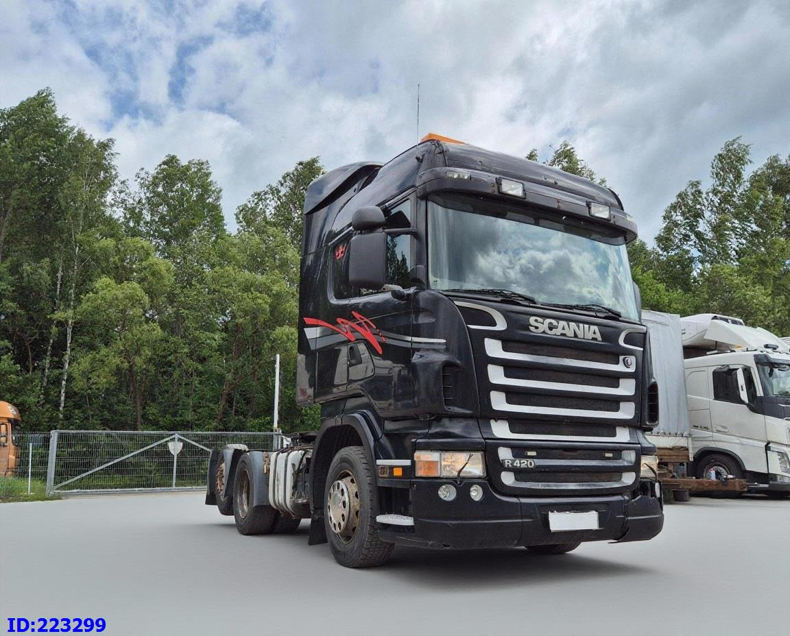 SCANIA R420 6x2 MANUAL - Xe đầu kéo: hình 4 SCANIA R420 6x2 MANUAL - Xe đầu kéo: hình 4