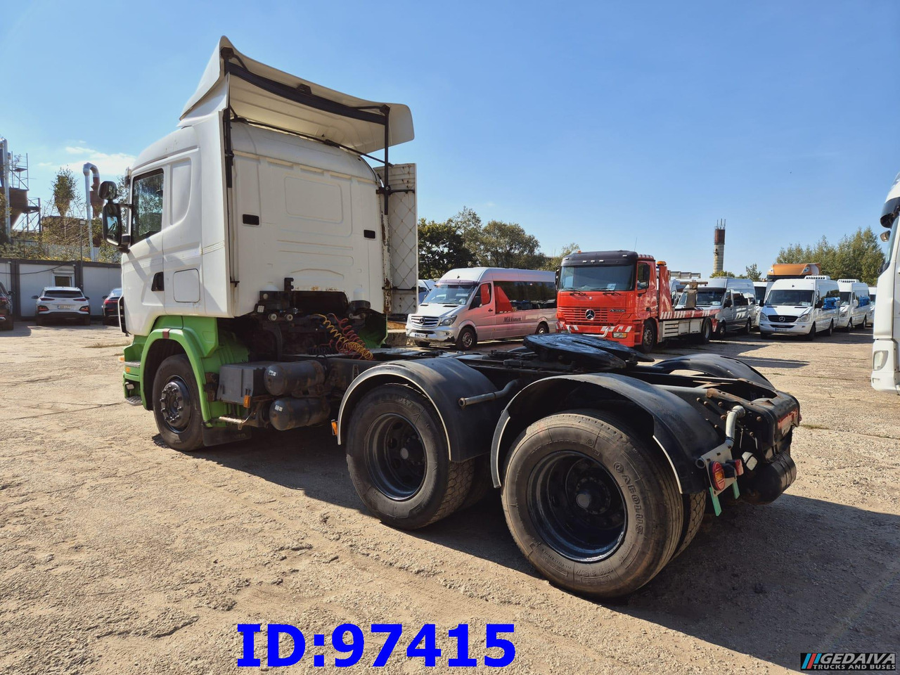 SCANIA R420 6x4 Manual - Xe đầu kéo: hình 4 SCANIA R420 6x4 Manual - Xe đầu kéo: hình 4