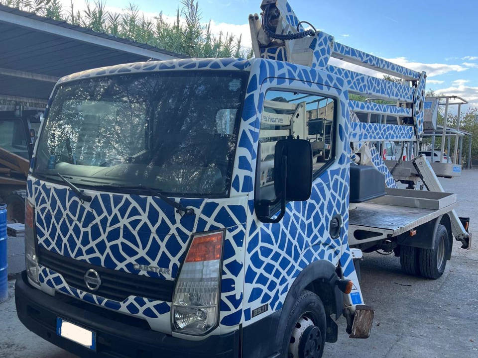 CTE Z 19 - Nền bục trên không gắn trên xe tải: hình 2 CTE Z 19 - Nền bục trên không gắn trên xe tải: hình 2