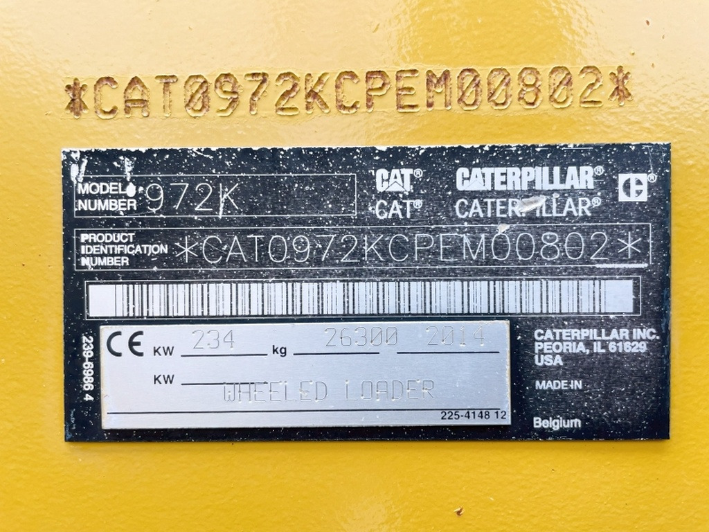 Caterpillar 972 K (3970) - Máy xúc lật bánh lốp: hình 5 Caterpillar 972 K (3970) - Máy xúc lật bánh lốp: hình 5