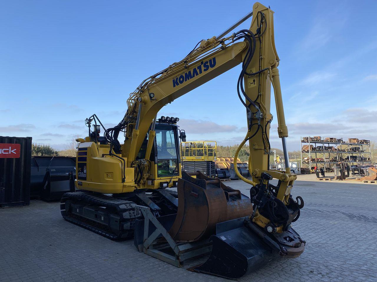Komatsu PC138US-11 - Máy xúc bánh xích: hình 5 Komatsu PC138US-11 - Máy xúc bánh xích: hình 5