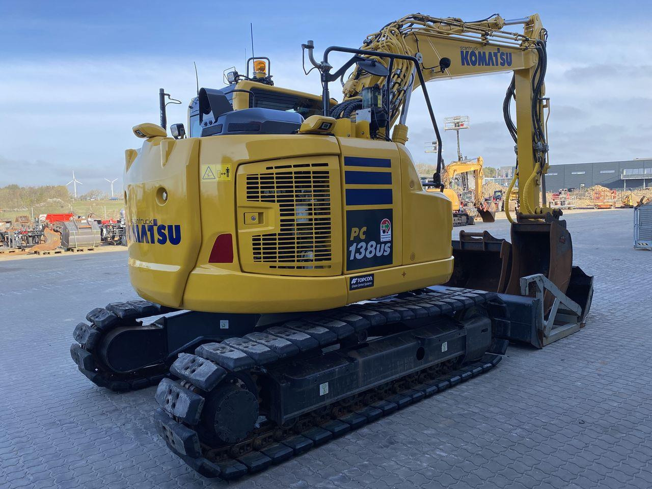 Komatsu PC138US-11 - Máy xúc bánh xích: hình 4 Komatsu PC138US-11 - Máy xúc bánh xích: hình 4
