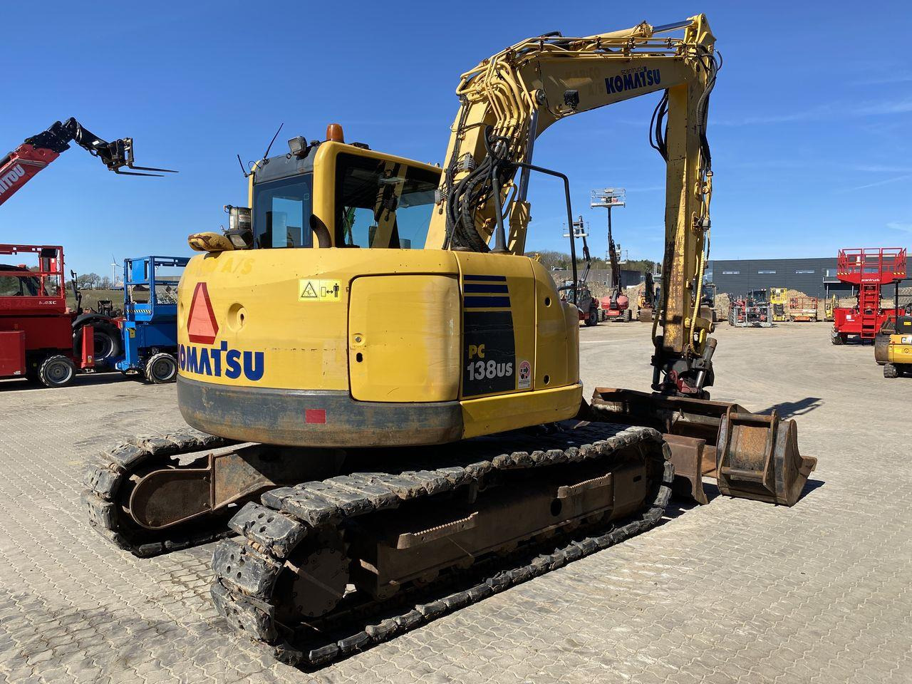 Komatsu PC138US-8 - Máy xúc bánh xích: hình 4 Komatsu PC138US-8 - Máy xúc bánh xích: hình 4