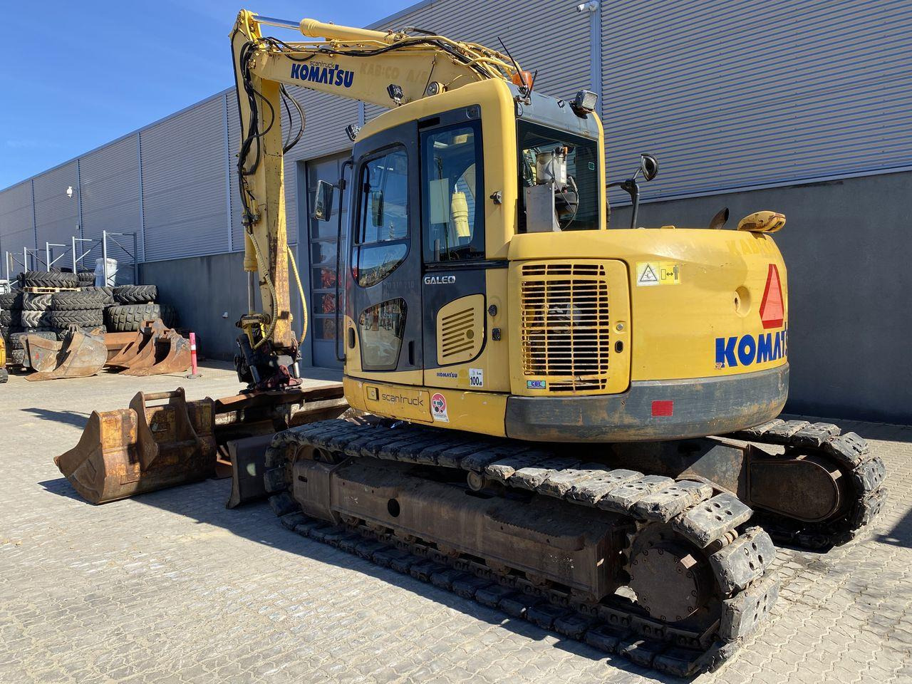 Komatsu PC138US-8 - Máy xúc bánh xích: hình 2 Komatsu PC138US-8 - Máy xúc bánh xích: hình 2