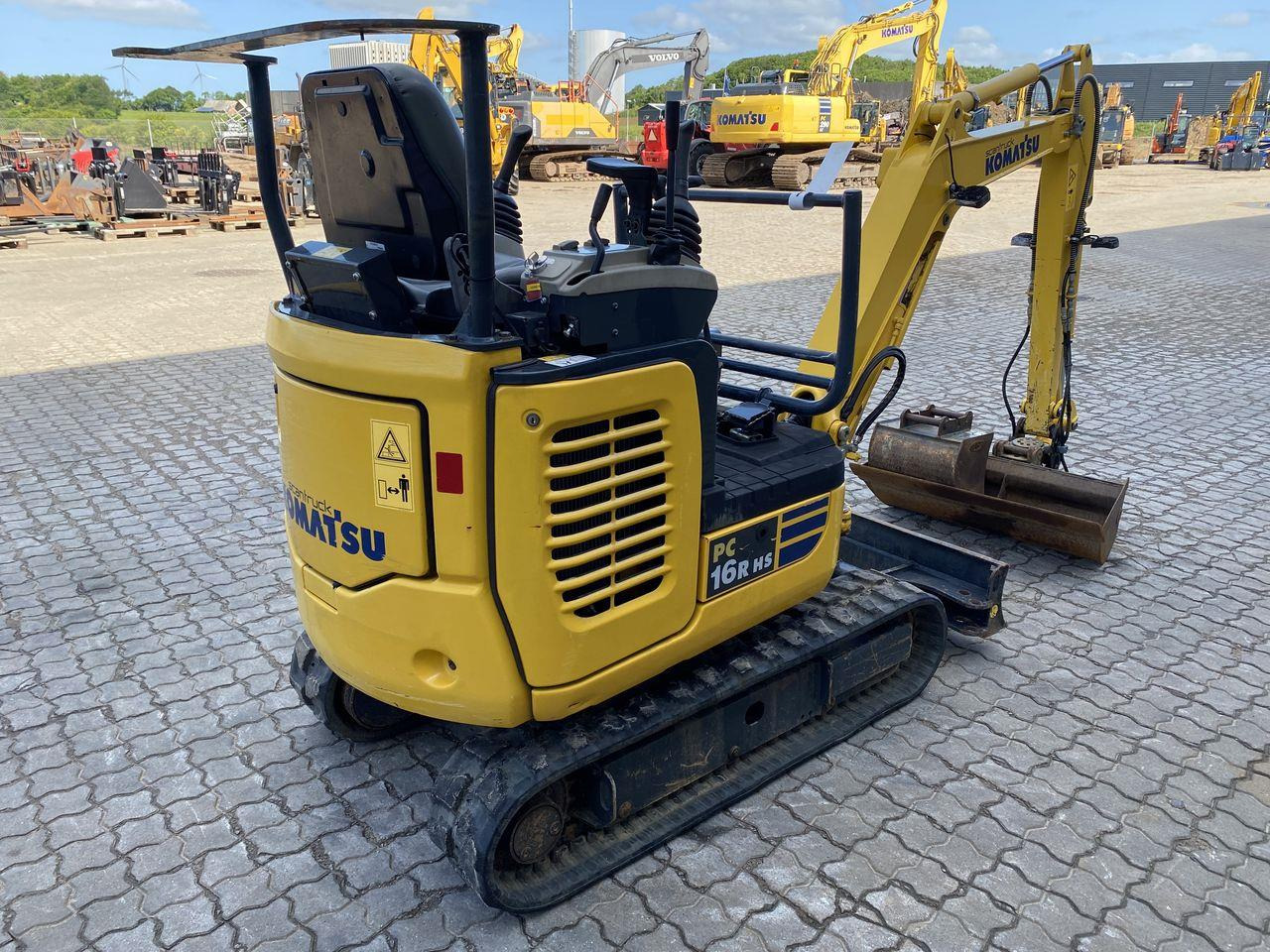 Komatsu PC16R-3HS CANOPY - Máy xúc mini: hình 4 Komatsu PC16R-3HS CANOPY - Máy xúc mini: hình 4