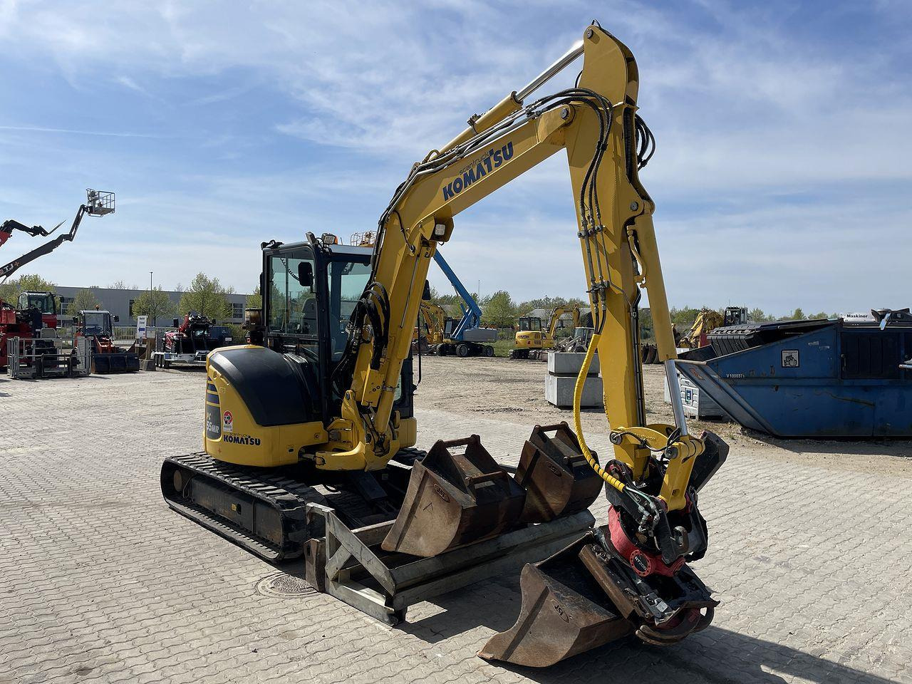 Komatsu PC55MR-5 - Máy xúc mini: hình 5 Komatsu PC55MR-5 - Máy xúc mini: hình 5