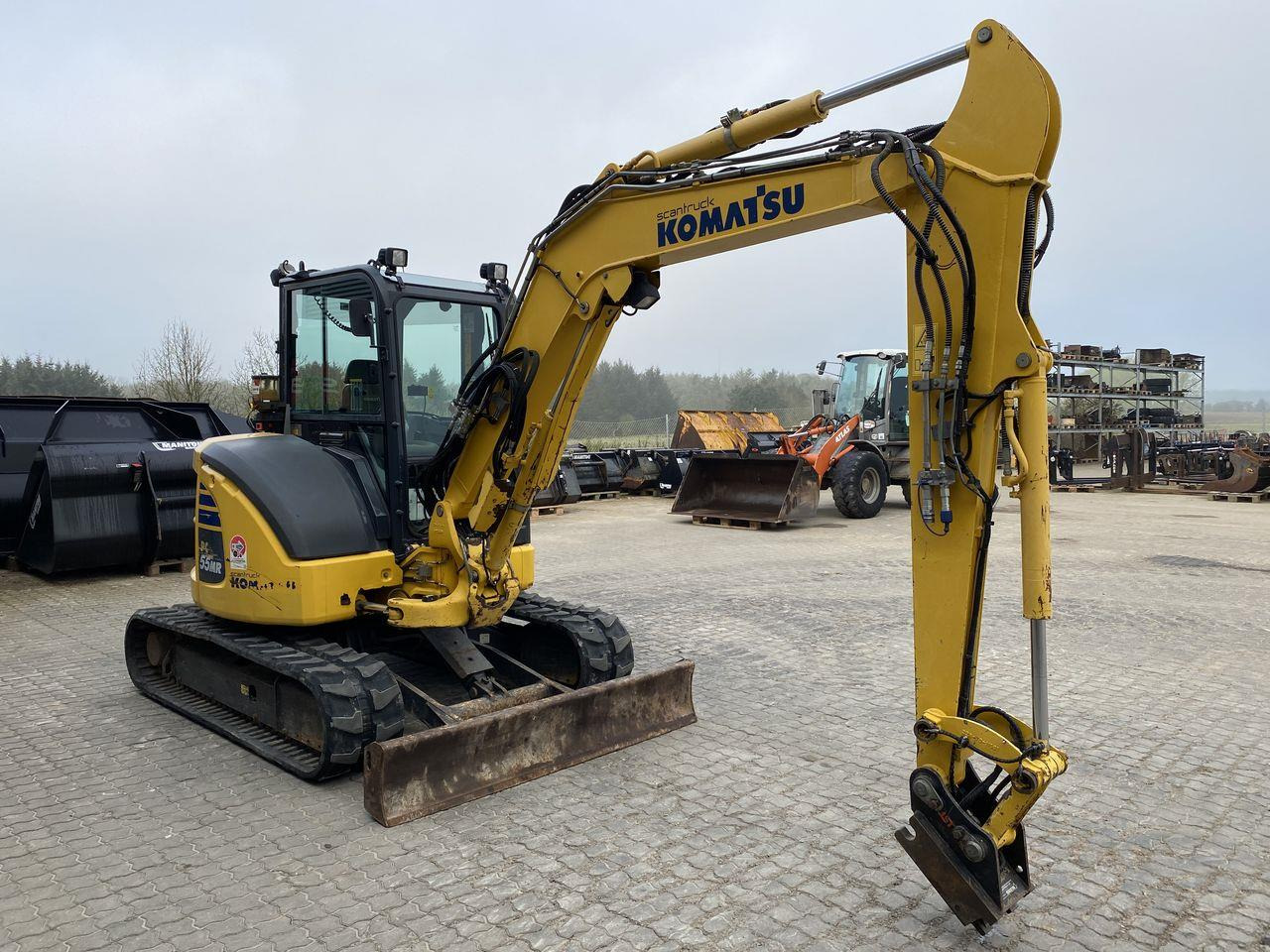 Komatsu PC55MR-5 - Máy xúc mini: hình 5 Komatsu PC55MR-5 - Máy xúc mini: hình 5