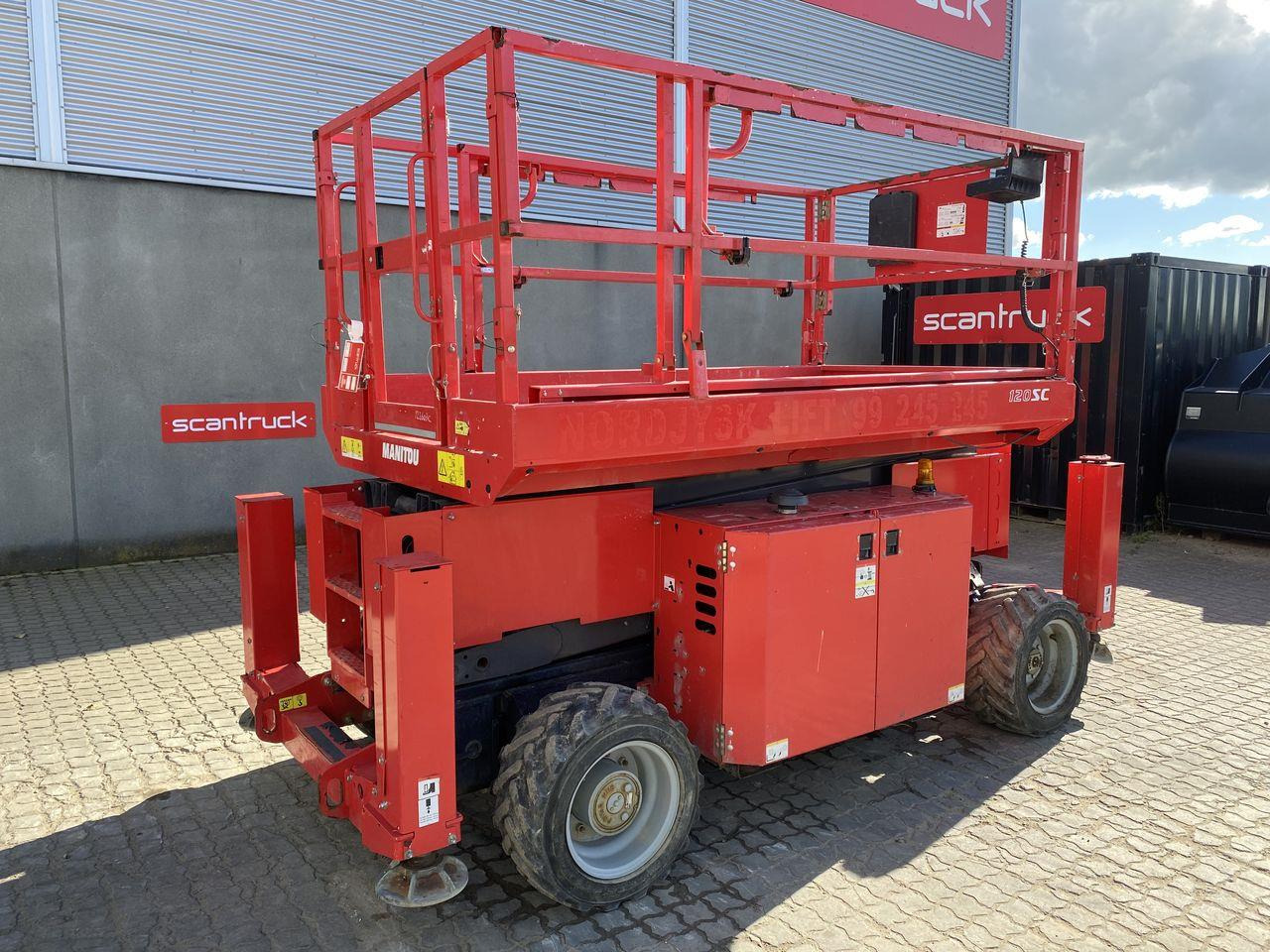 Manitou 120SC - Máy nâng người hình kéo: hình 1 Manitou 120SC - Máy nâng người hình kéo: hình 1