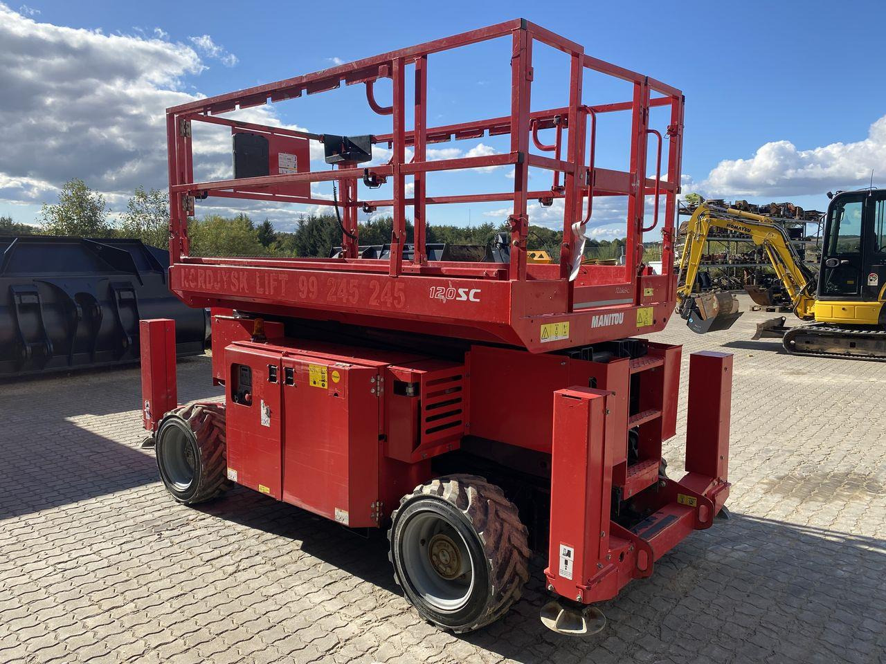 Manitou 120SC - Máy nâng người hình kéo: hình 5 Manitou 120SC - Máy nâng người hình kéo: hình 5