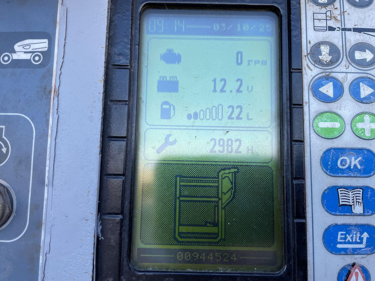 Xe nâng người hình viễn vọng kính Manitou 280TJ: hình 11