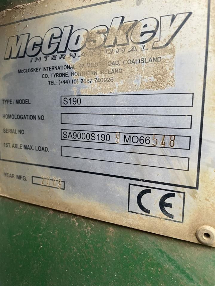 Cho thuê  McCloskey S190 McCloskey S190: hình 10